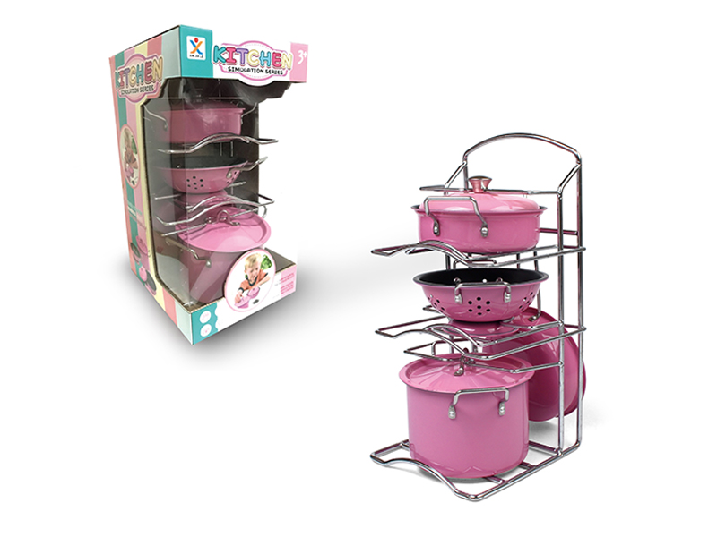 Stainless Steel Tableware Toys (Paint Baking)