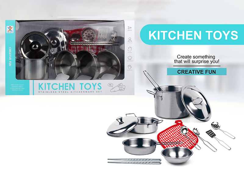 Stainless Steel Tableware Toys