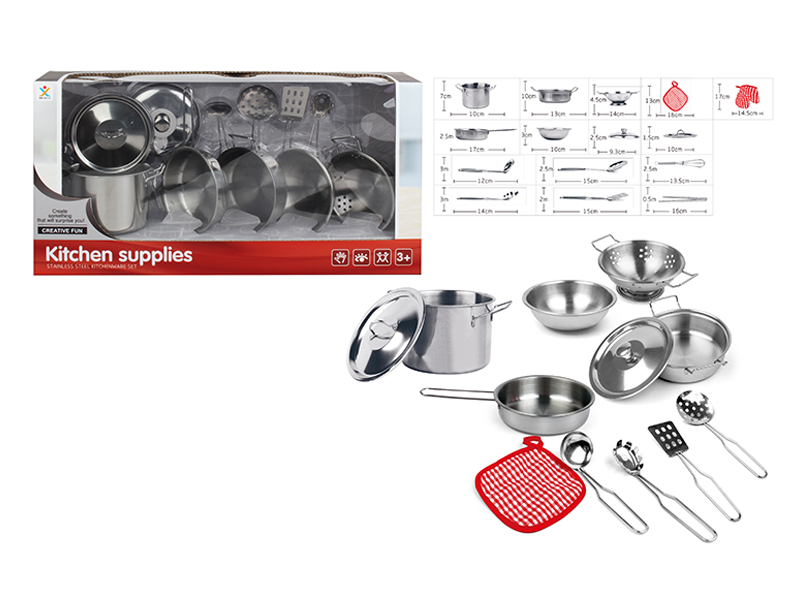 Stainless Steel Tableware Toys