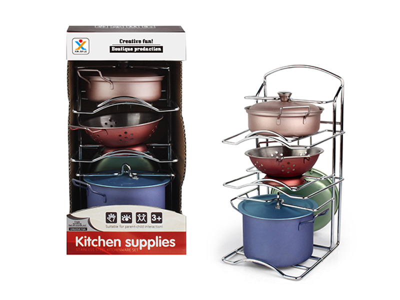 Stainless Steel Tableware Toys (Paint Baking)