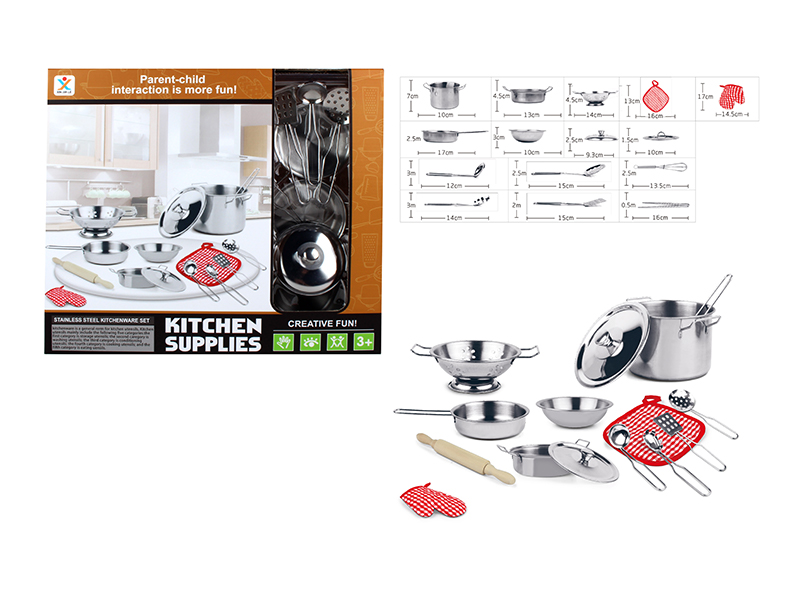 Stainless Steel Tableware Toys