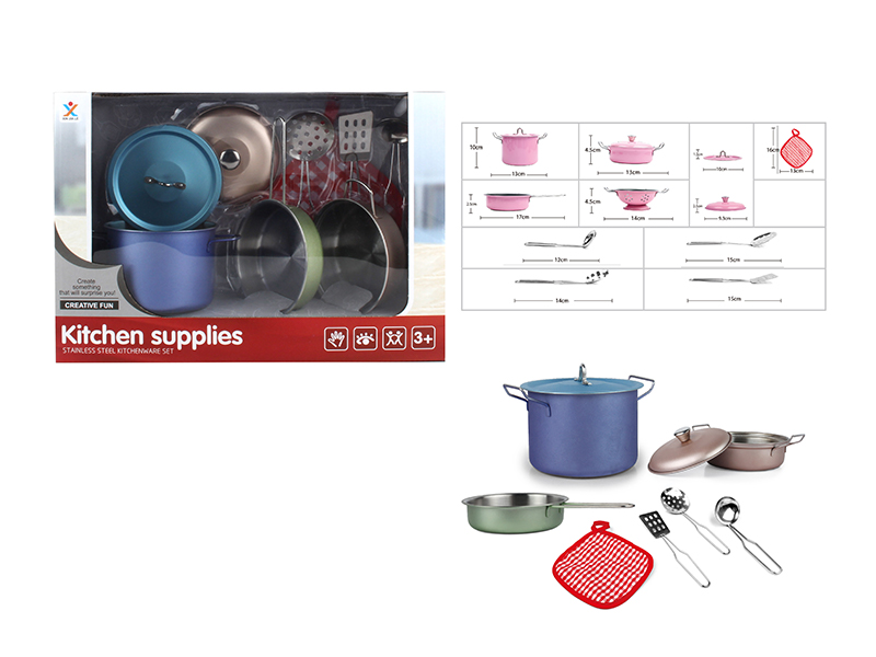 Stainless Steel Tableware Toys