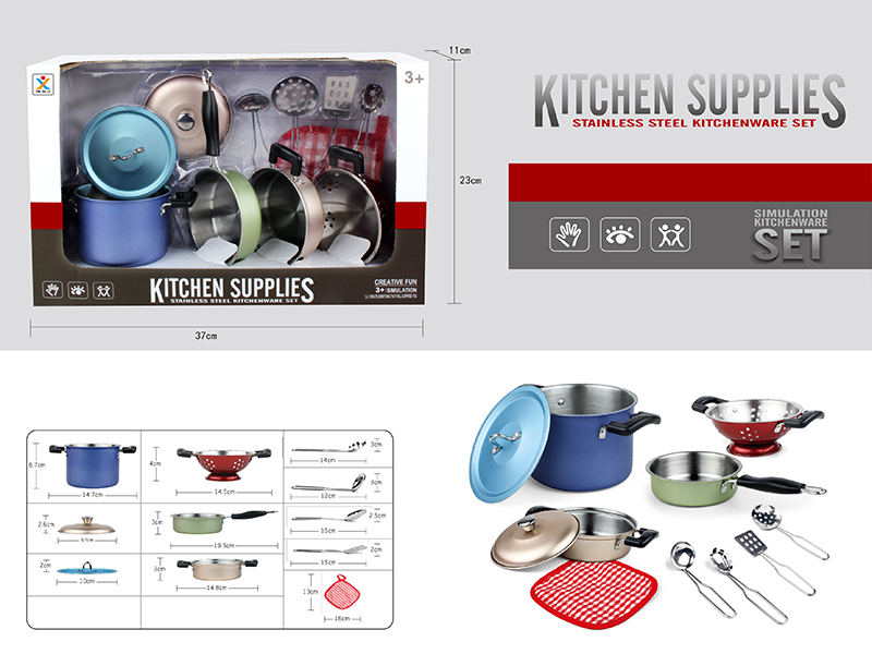 Stainless Steel Tableware Toys