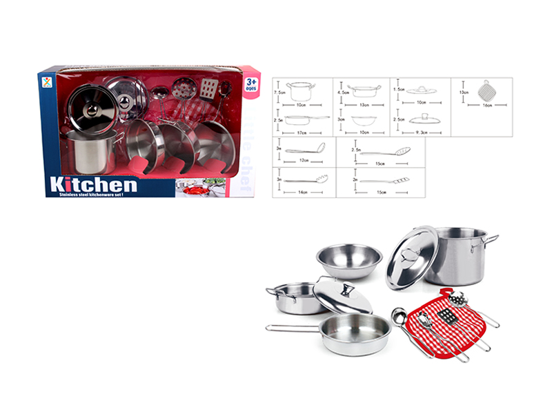 Stainless Steel Tableware Toys