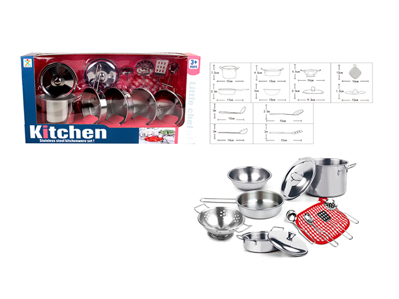 Stainless Steel Tableware Toys