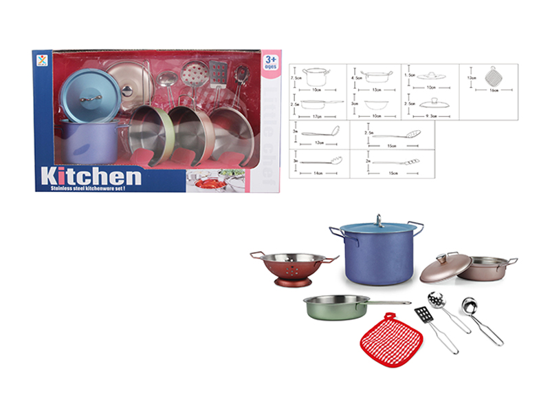 Stainless Steel Tableware Toys