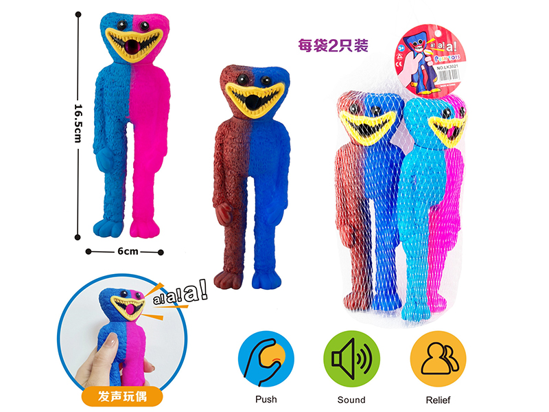 Poppy Playtime Doll With Sound 2pcs