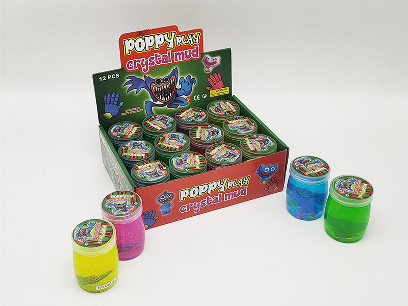 12pcs Poppy Crystal Mud