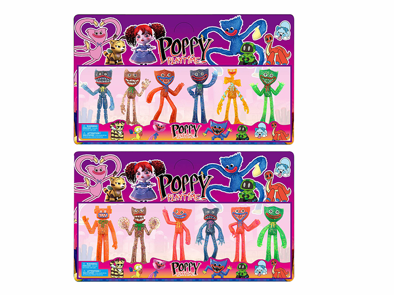 11.5cm Poppy Playtime Doll 6pcs(Pearlescent Version)