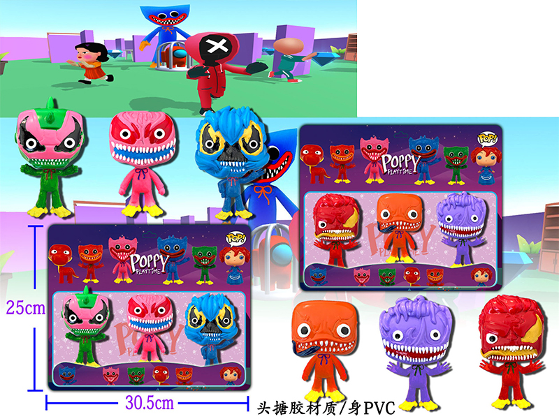 Collector's Edition 10cm Poppy Playtime Doll 3pcs