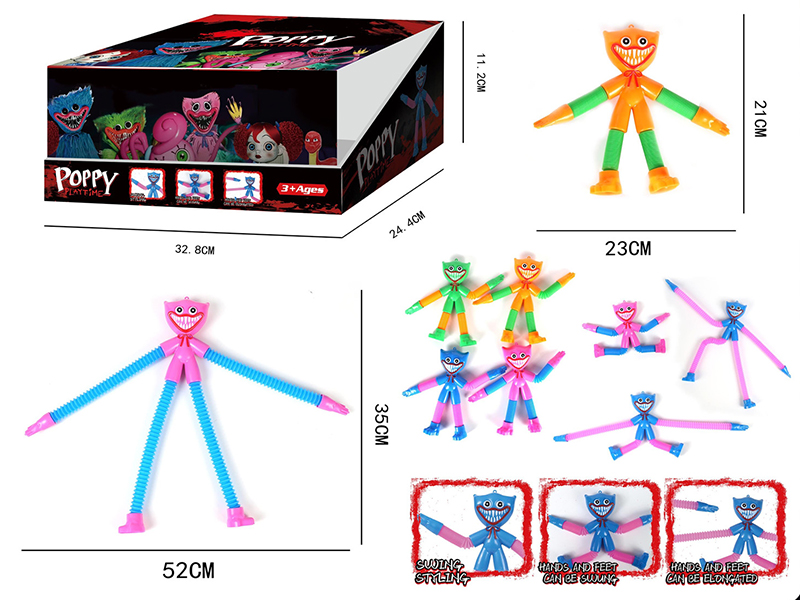 Poppy Playtime Toy Telescopic Tube 12pcs/box