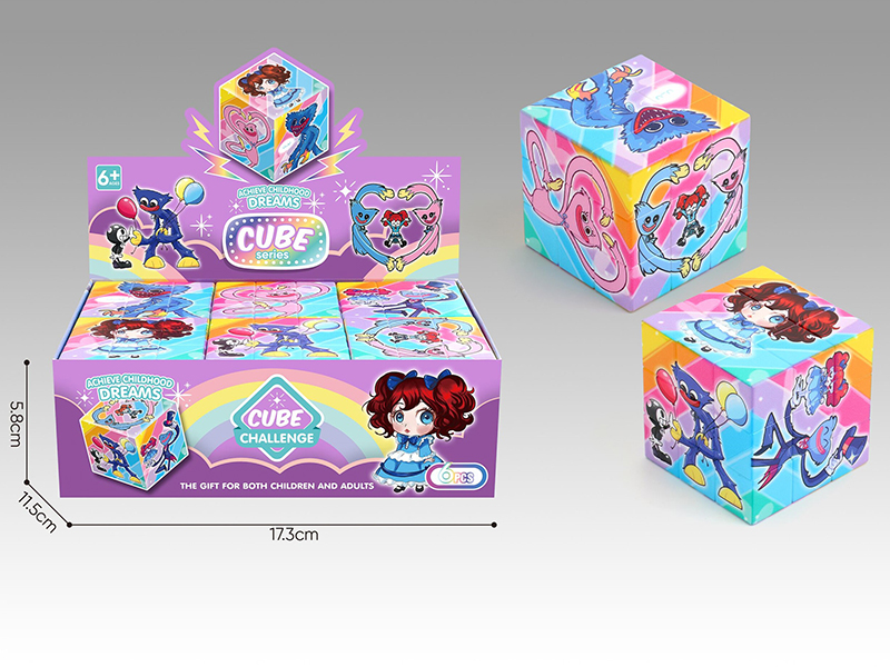 Poppy Playtime Third Order Rubik's Cube(6PCS/Box)