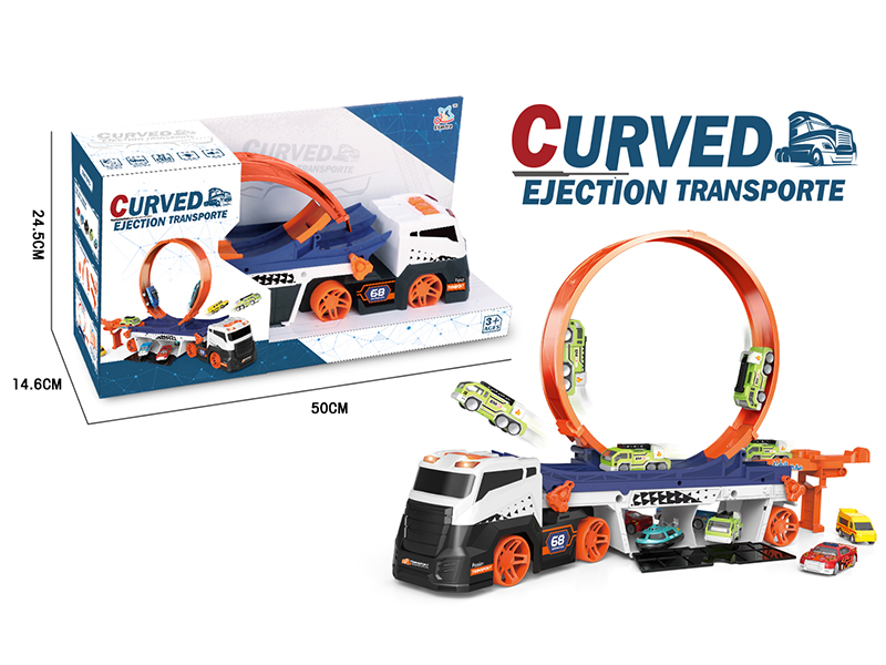 City Light Sound Curve Ejection Transport Vehicle