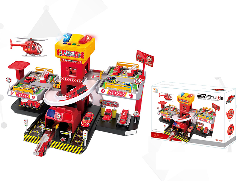 Fire Control Parking Lot Building(3 Layer)