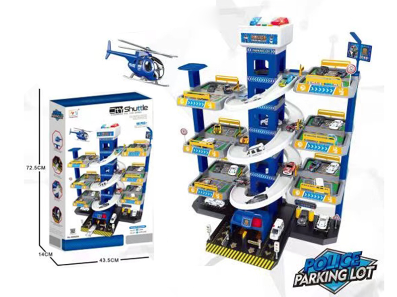 Police Parking Lot Building(7 Layer)