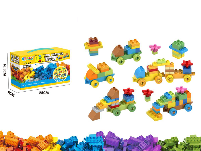 130PCS Car Building Blocks
