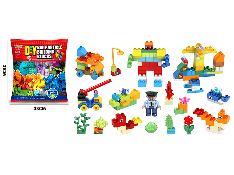 210PCS Basic Granular Building Block