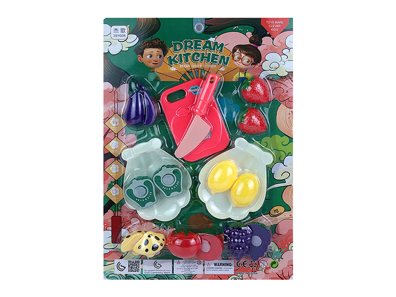 Cutable Fruit Tableware Toys