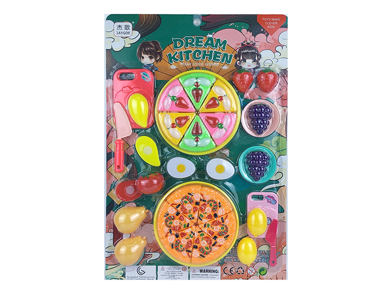 Cutable Fruit Tableware Toys
