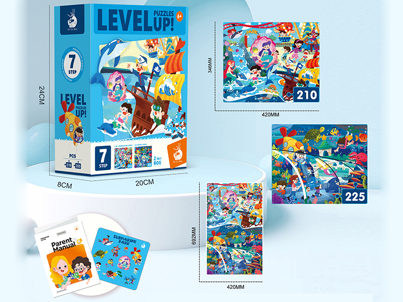 7 Stage 2 In 1 Ocean Park Puzzles