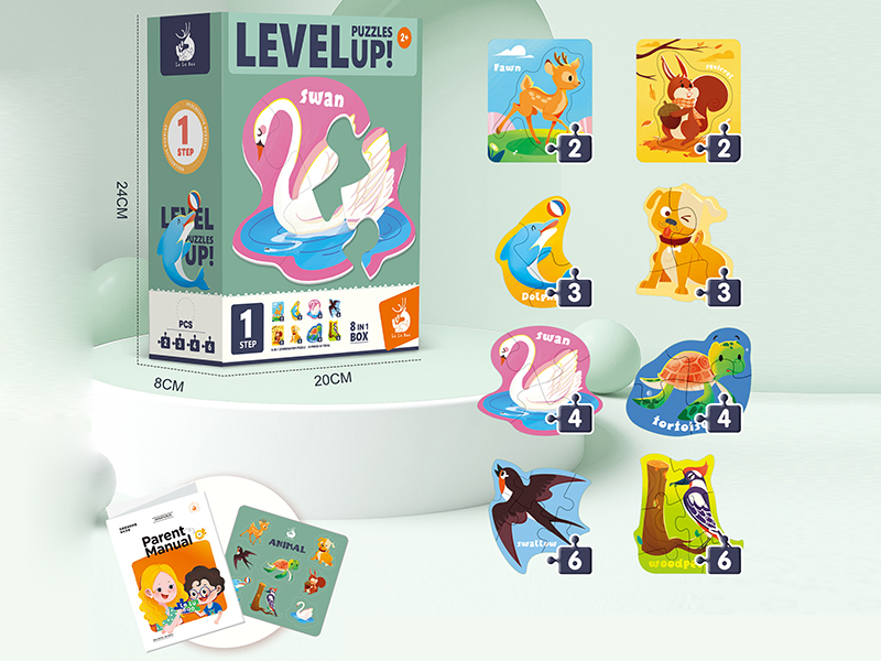 1 Stage 2 In 1 Animal Cognition Puzzles