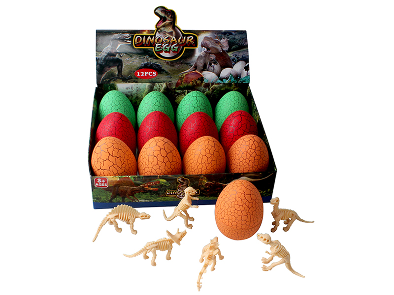 Dinosaur Egg With Non Inverted Crack Skeleton