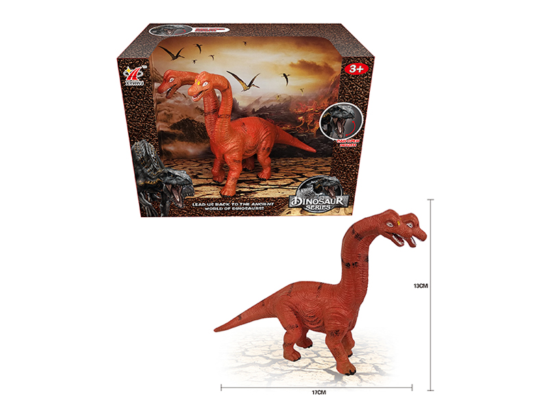 Solid Dinosaur (Brachiosaurus Bicolor)
