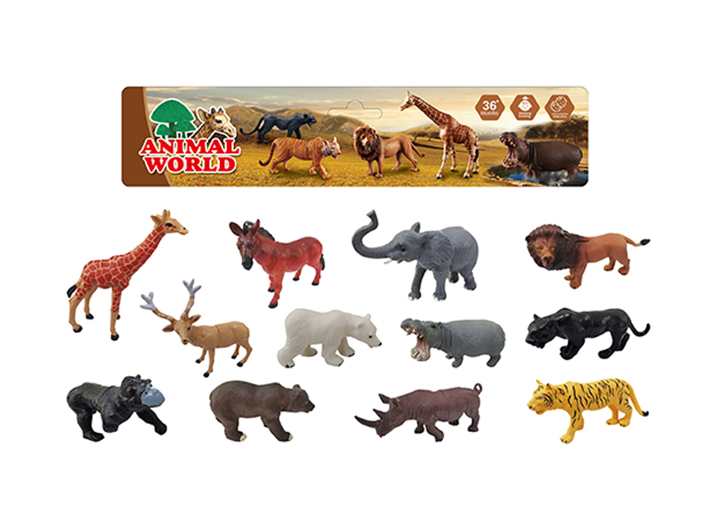 6 Animal Toy Sets