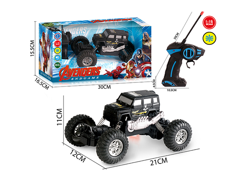 1:18 4CH R/C Batman Car Climbing Car With Light