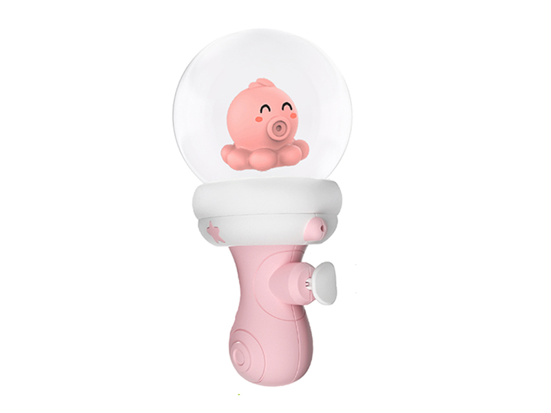 Pink Octopus Drifting Bottle Water Gun With Light