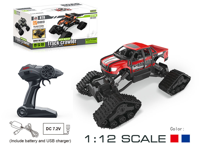 2.4G Remote Control 1:12 Apron Wheel Climbing Car