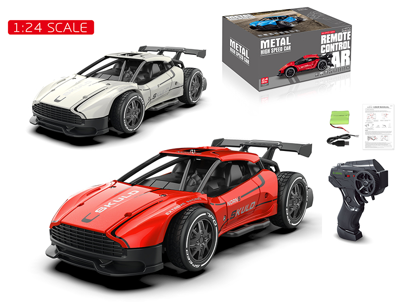 2.4G Remote Control 1:24 Alloy High-Speed Car
