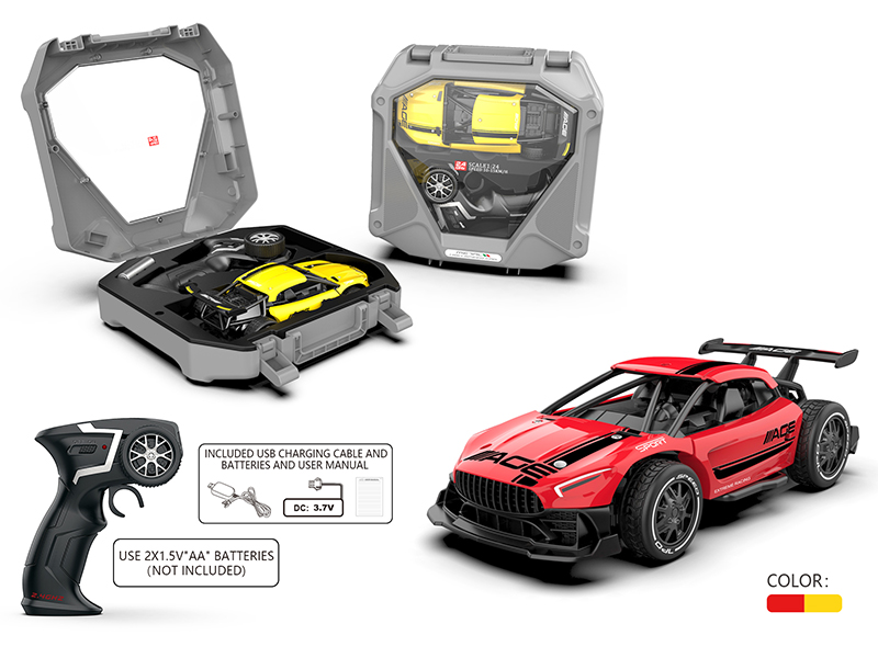 2.4G Remote Control 1:24 Alloy High-Speed Car