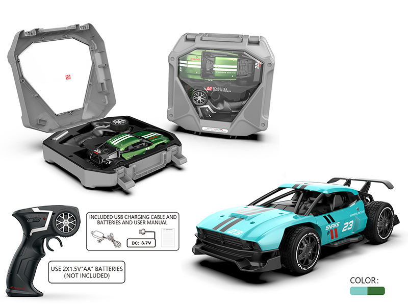 2.4G Remote Control 1:24 Alloy High-Speed Car