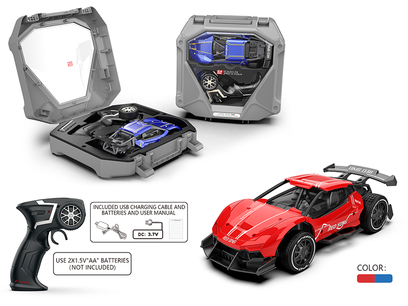 2.4G Remote Control 1:24 Alloy High-Speed Car
