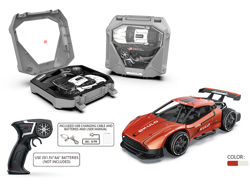 2.4G Remote Control 1:24 Alloy High-Speed Car