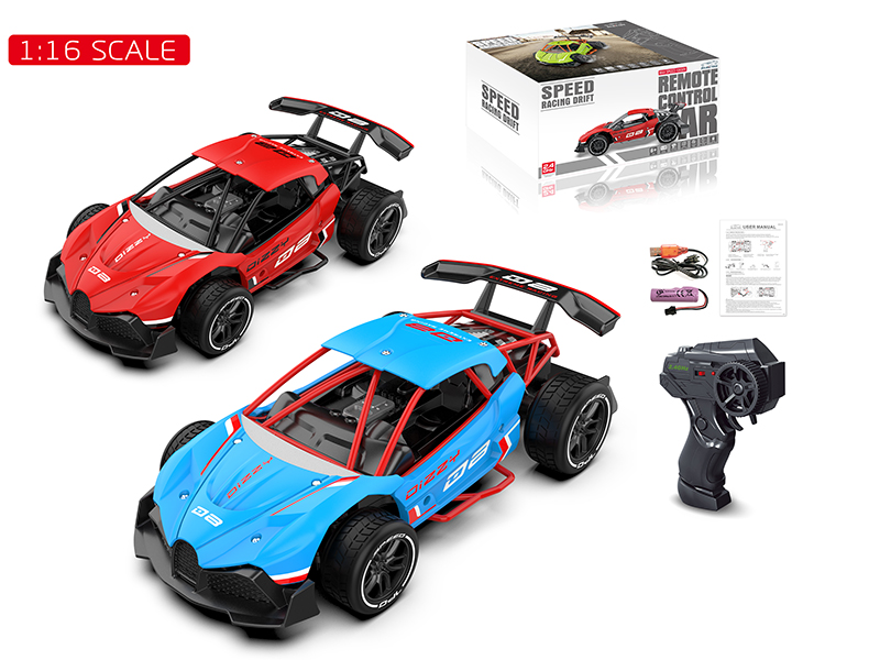 2.4G Remote Control 1:16 Plastic Car Model