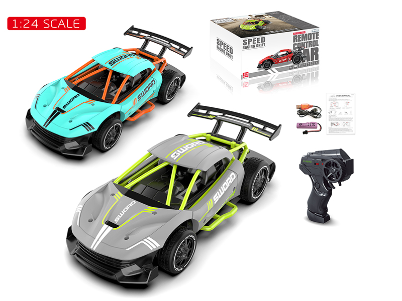 2.4G Remote Control 1:24 Plastic Car Model