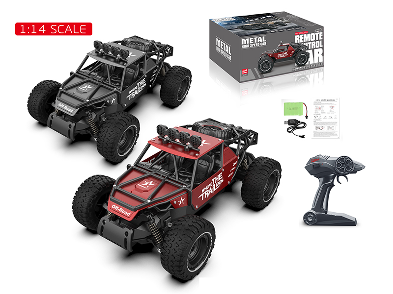 2.4G Remote Control 1:14 Alloy High-Speed Car