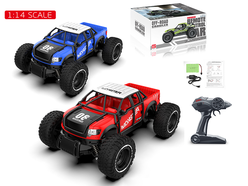 2.4G Remote Control 1:14 High-Speed Cross Country Car
