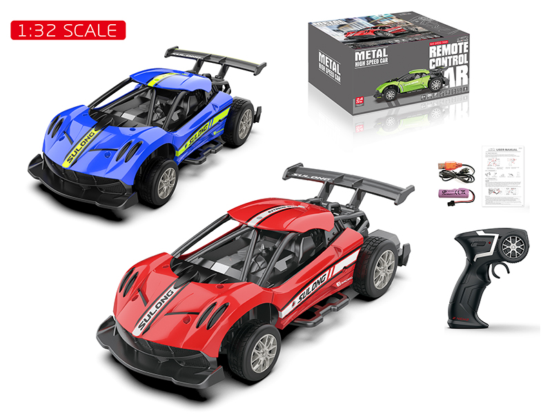 2.4G Remote Control 1:32 Alloy Car Model