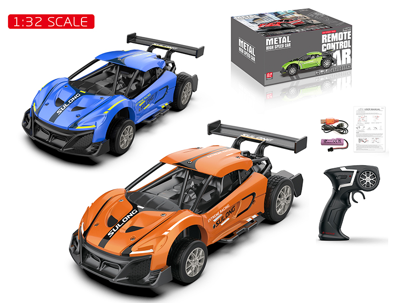2.4G Remote Control 1:32 Alloy Car Model