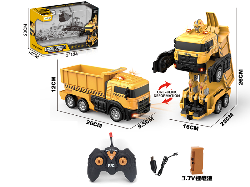 Remote Control Deformation Engineering Truck(Dumper)