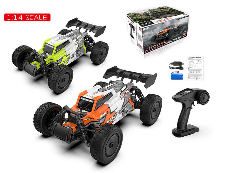 2.4G Remote Control 1:14 Speed Change Off-Road High-Speed Car(PVC Car Shell)