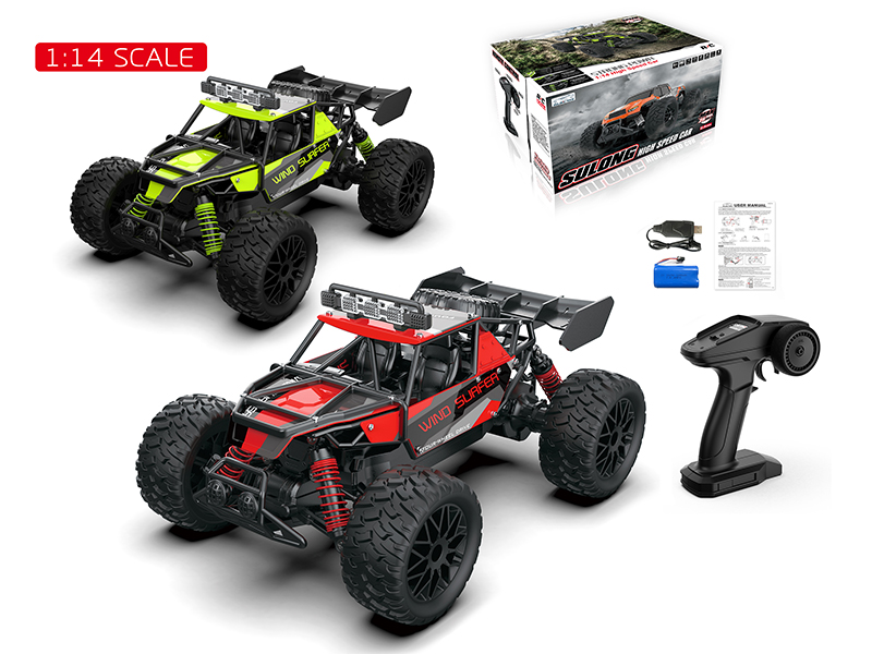2.4G Remote Control 1:14 Speed Change Off-Road High-Speed Car(PVC Car Shell)
