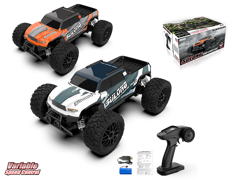 2.4G Remote Control 1:14 Speed Change Off-Road High-Speed Car(PVC Car Shell)