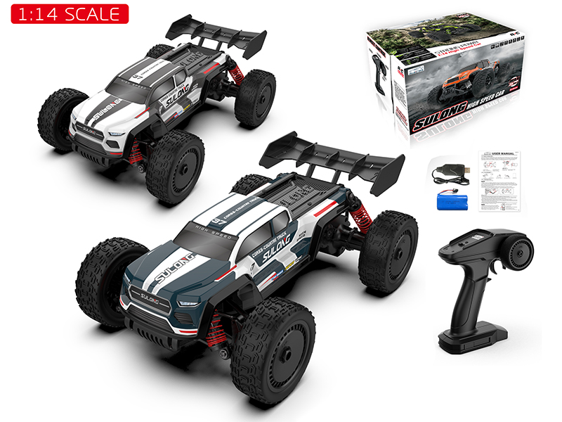 2.4G Remote Control 1:14 Speed Change Off-Road High-Speed Car(PVC Car Shell)