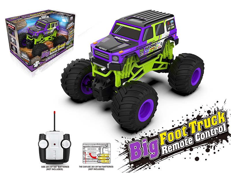 1:16 Remote Control Mercedes Bigfoot Cross Country Car