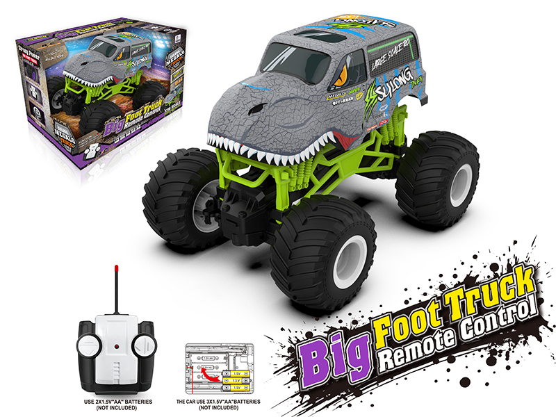1:16 Remote Control Dinosaur Bigfoot Cross Country Car