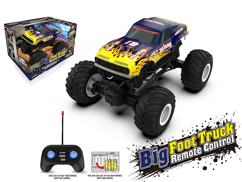 1:14 Remote Control Dodge Bigfoot Cross Country Car